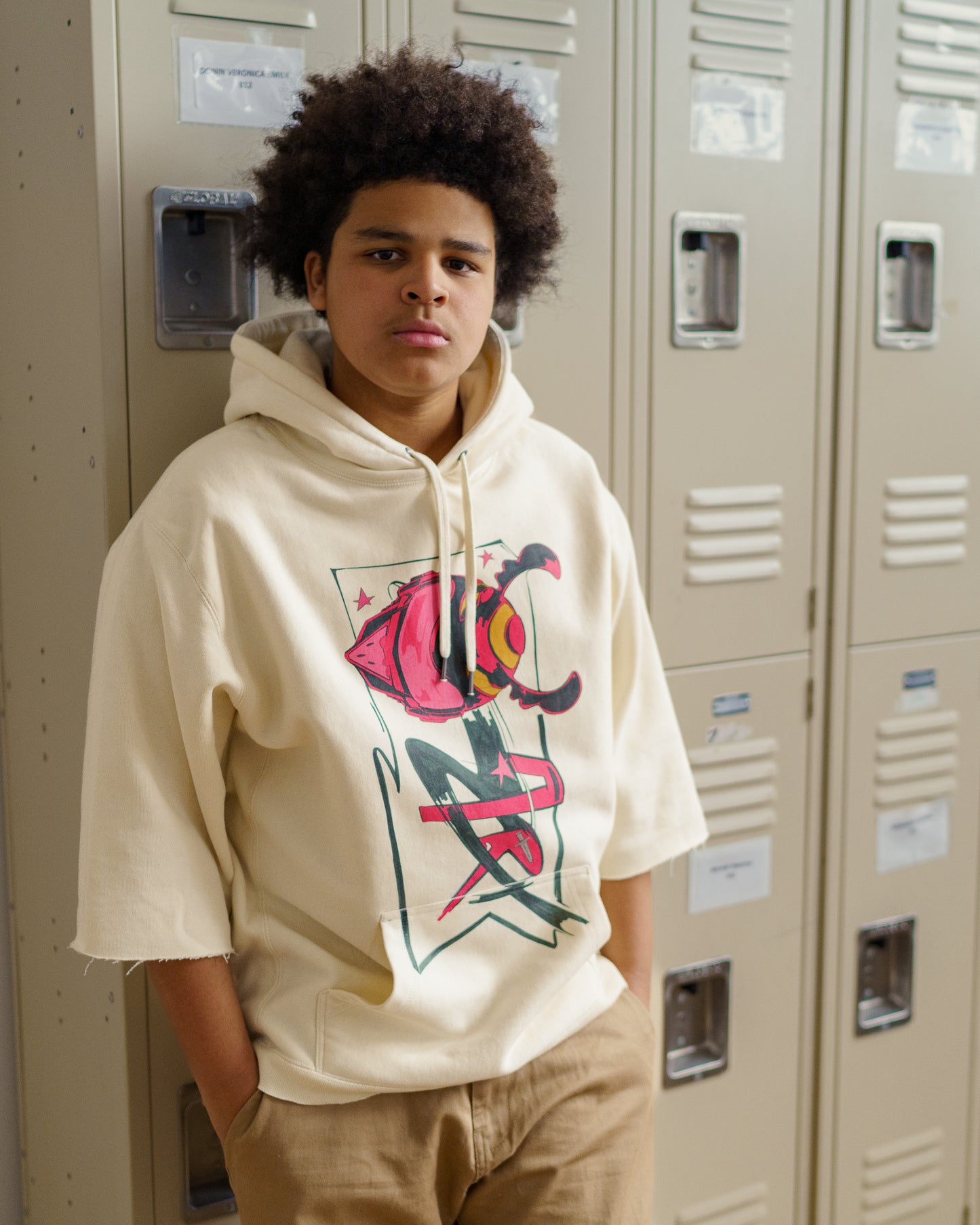 INNER CHILD CUSTOM CUT HOODIE - The Logo